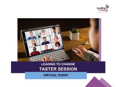 Leading to Change Taster Session – Open Conversations, Online