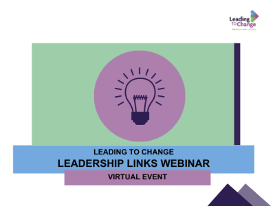 Leadership Links Webinar: Introduction to the Scottish Prevention Hub – Collaboration for Change